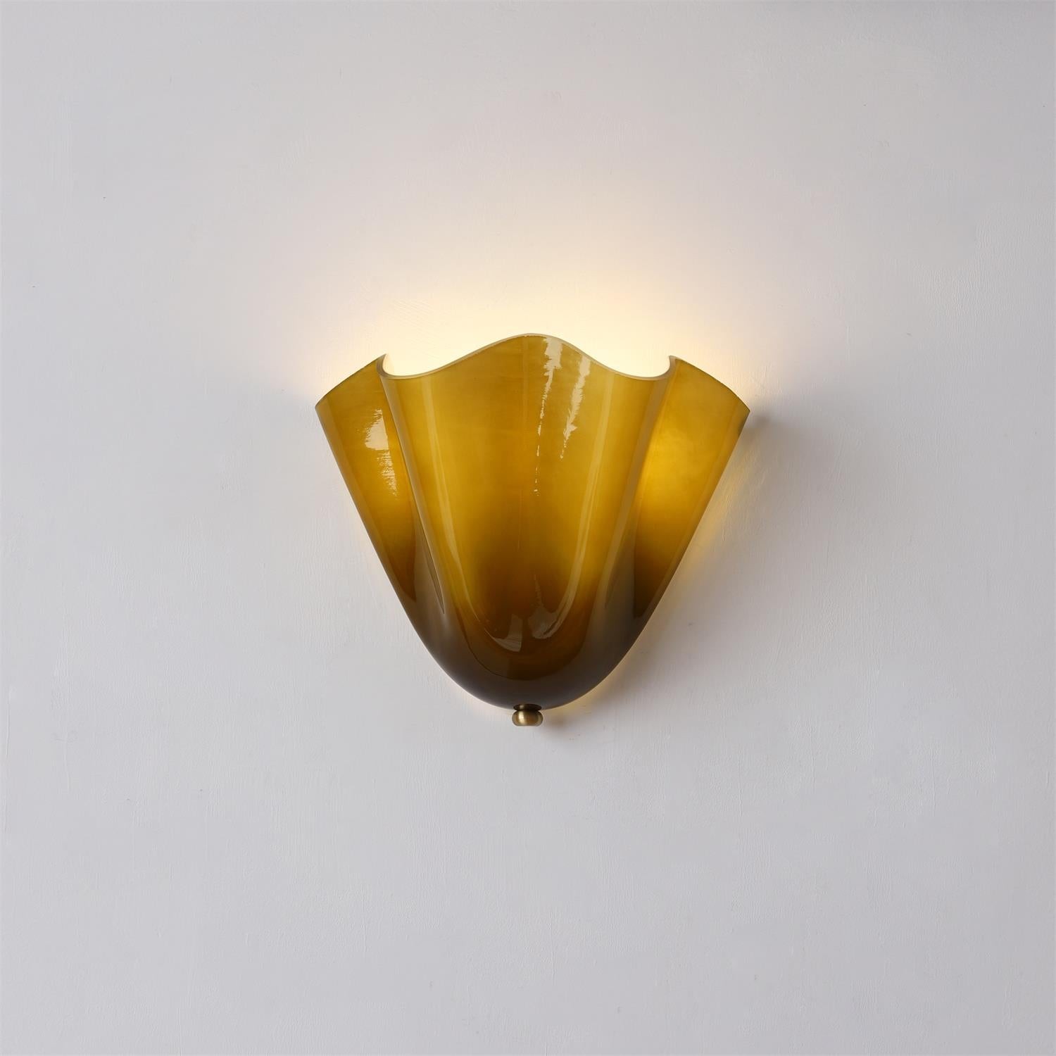 Bellina moderne wandlamp - Artisanaal glas Vera lamp voor interieurdecoratie HL1643