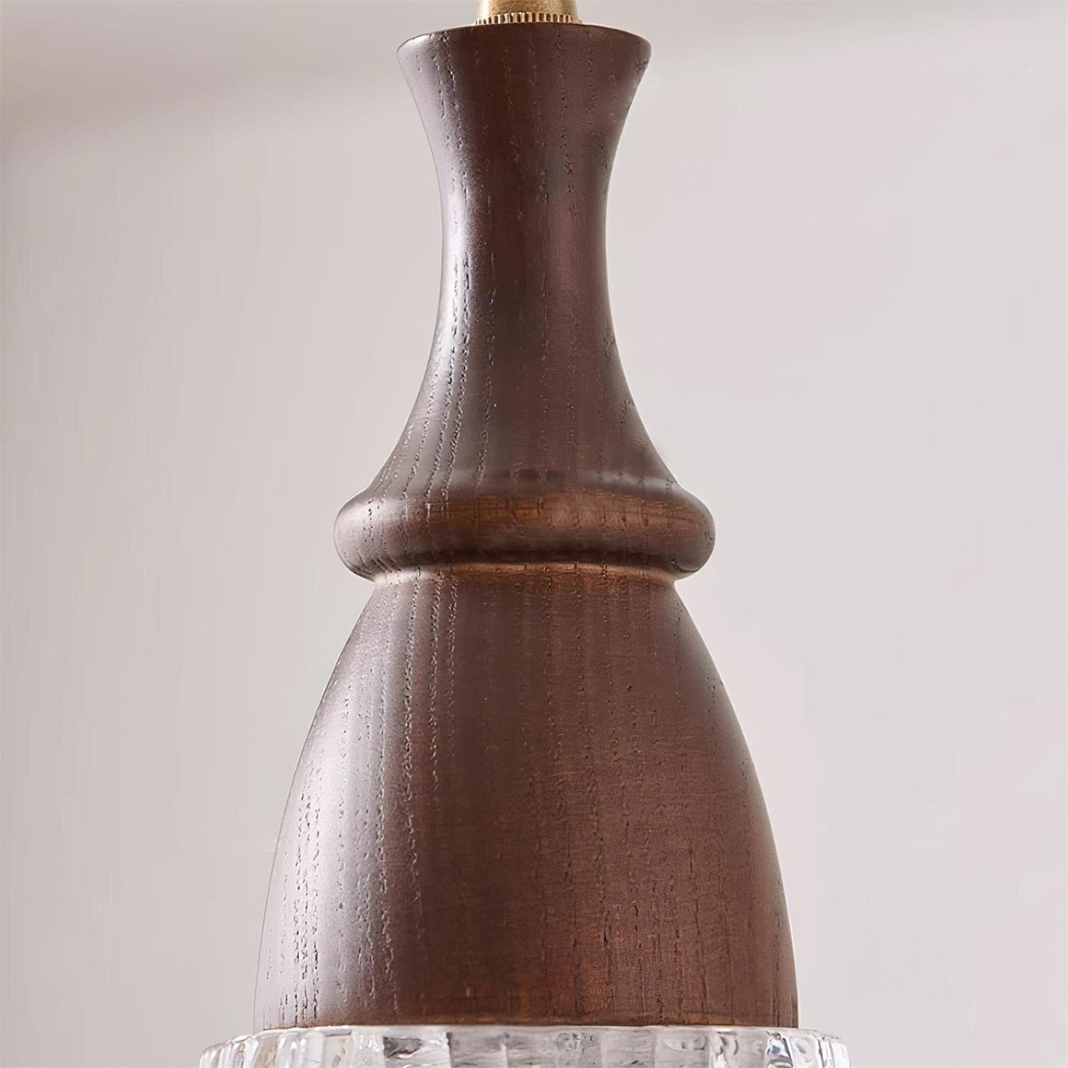 Lila glazen hanglamp HL2598