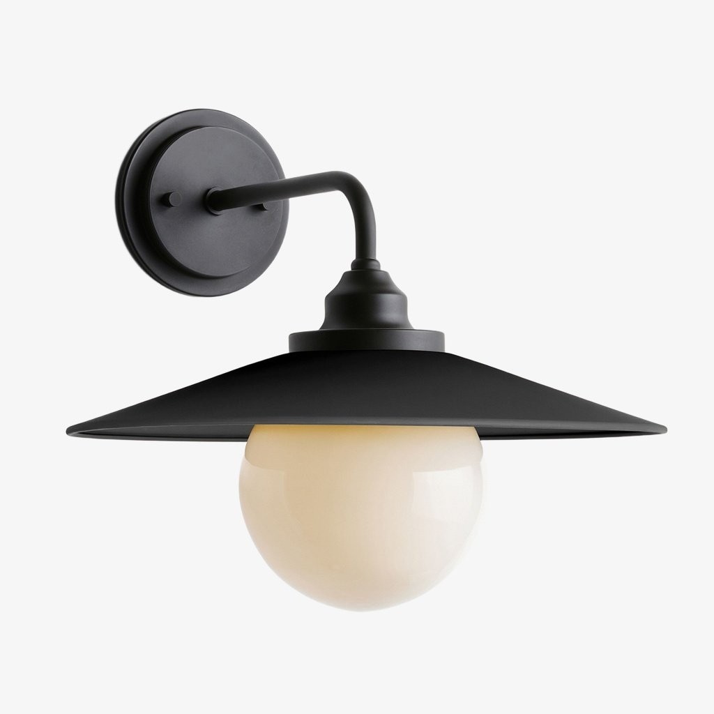 Cordax Utility-geïnspireerde wandlamp - Metaal en glas voor binnen- en buitendecoratie HL2273