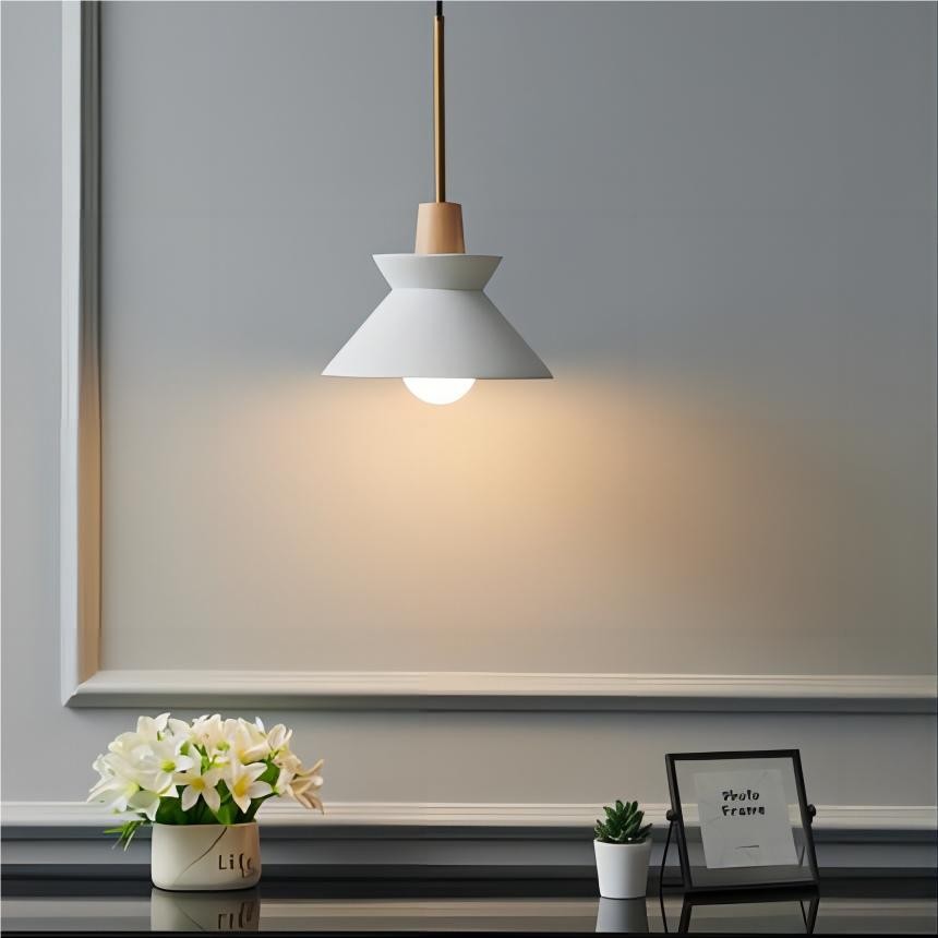 Minimalistische Noordse Tapse Hanglamp HL110