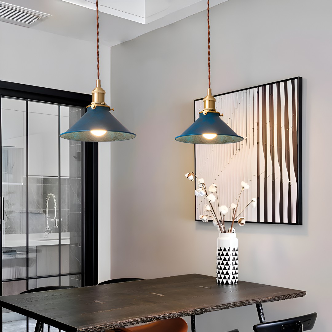 Industriële vintage hanglamp HL1296