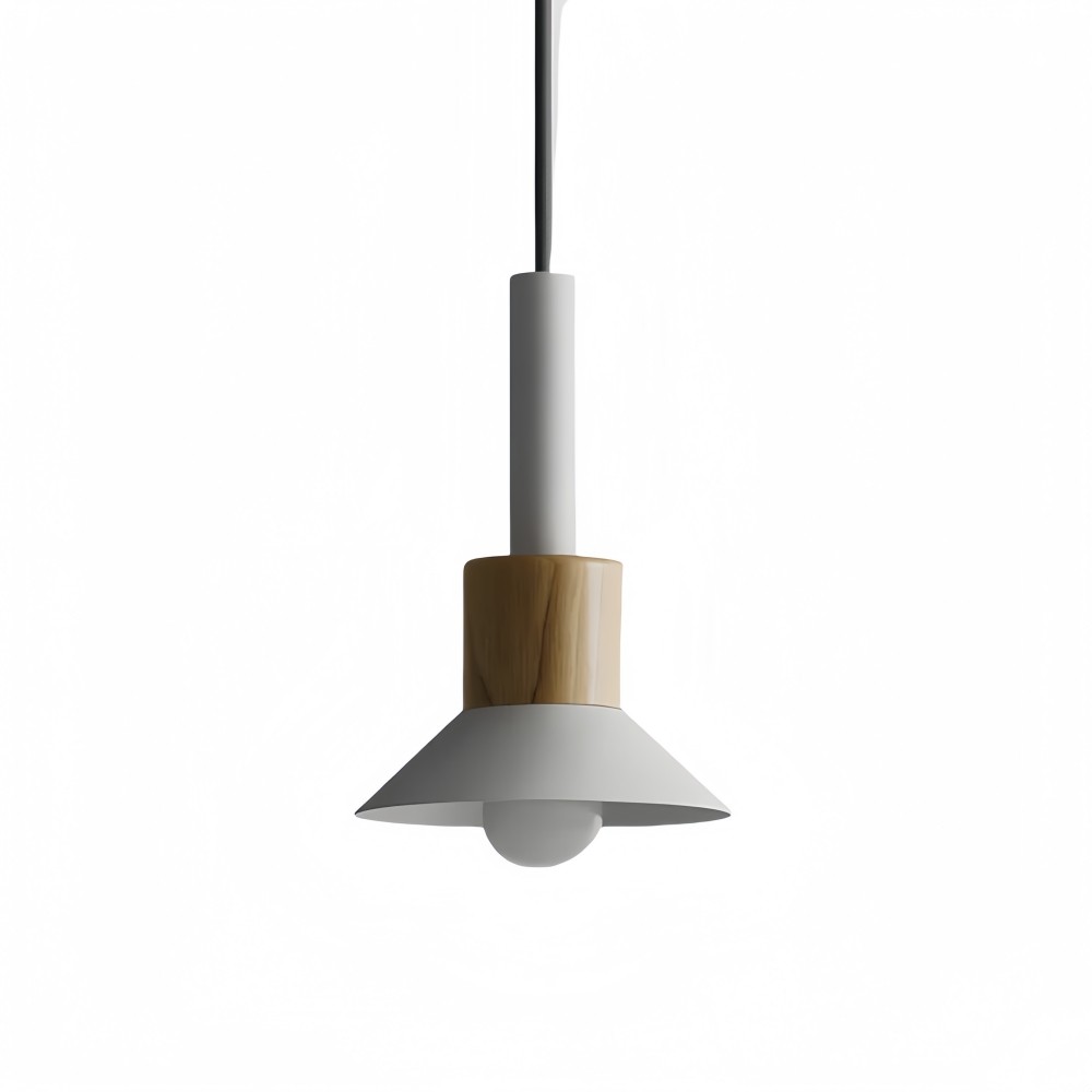 Macaron Iron Hanglamp - Geometrische Houten Lamp voor de Entree HL1065