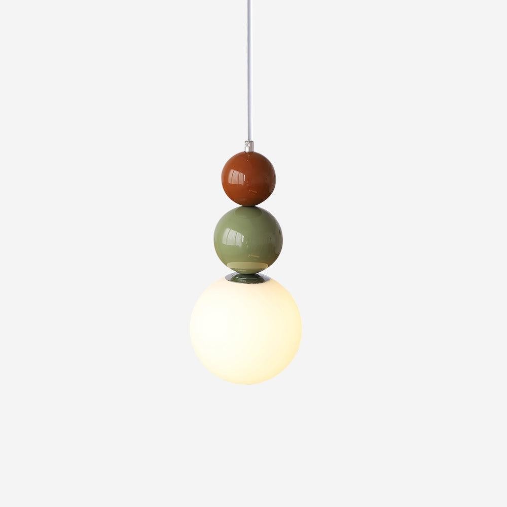 Nordic Cream Moderne Eenvoudige Dot Hanglamp HL460