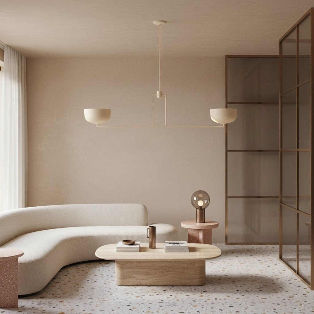 Lustrona Multi-Light Kroonluchter met Metalen Koepelkappen - Gestroomlijnd Modern voor de Eetkamer HL1872
