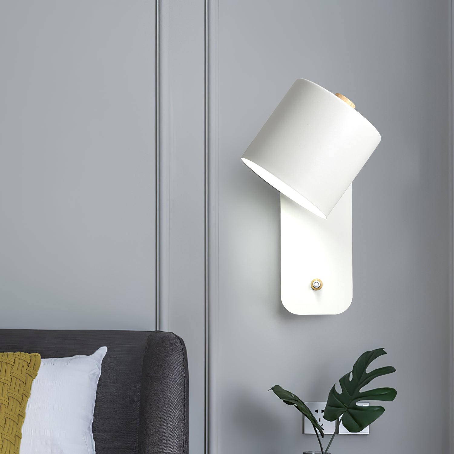 Moderne Draaibare Cilinder LED Wandlamp HL73
