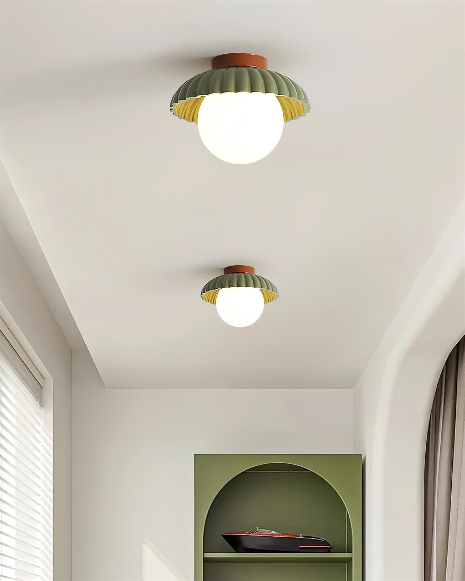 Alien Cream Stijl Plafondlamp HL348