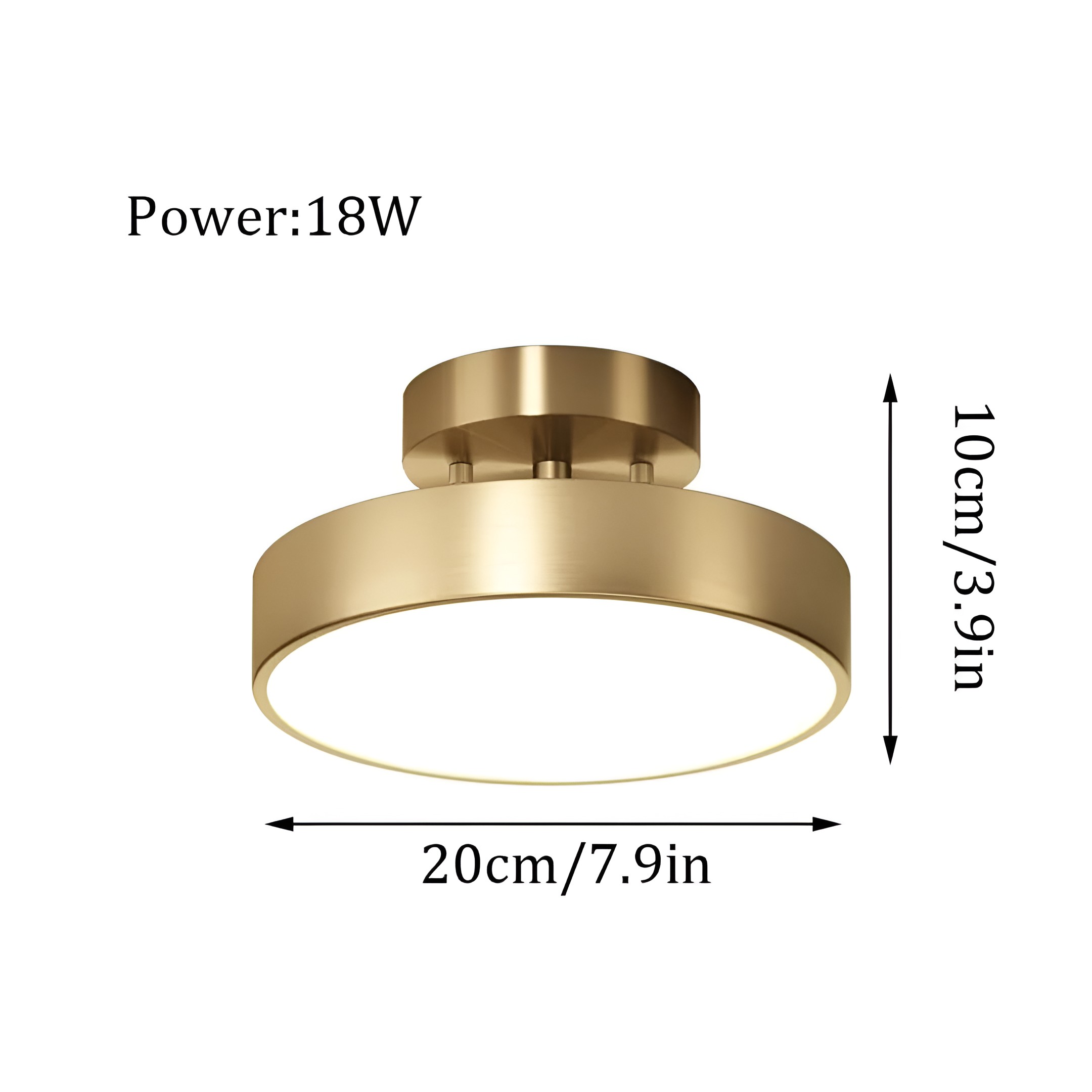 Hemelse plafondlamp HL3463
