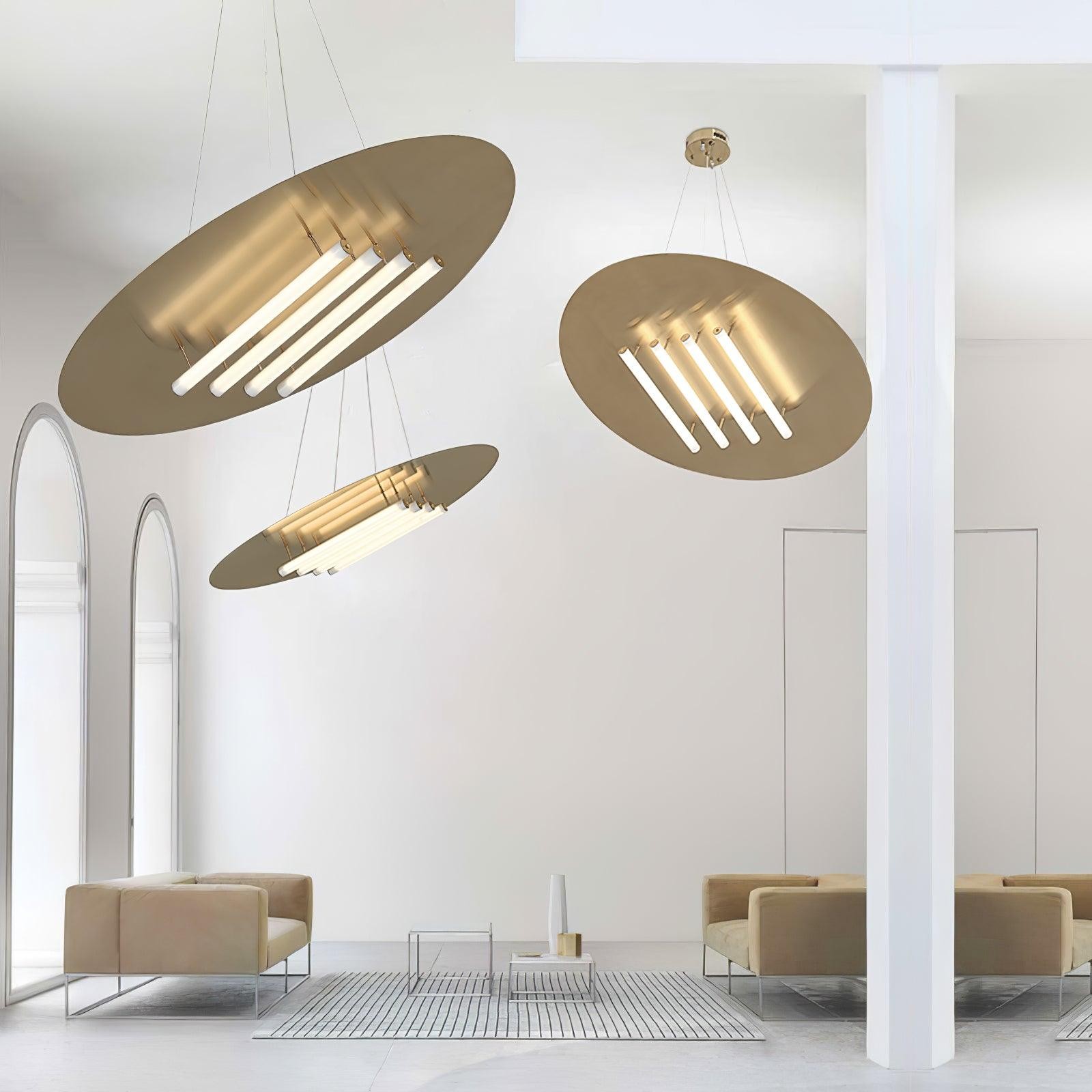 Grote schijf hanglamp HL2913