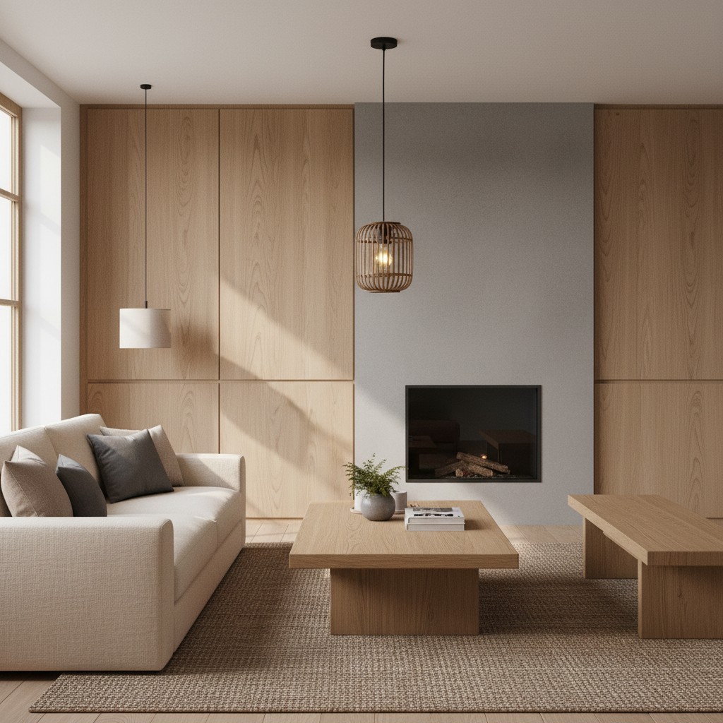 Yumeko Verstelbare Bamboe Hanglamp - Natuurlijke Kooi Plafondlamp Perfect voor Woon- en Eetkamer HL2197