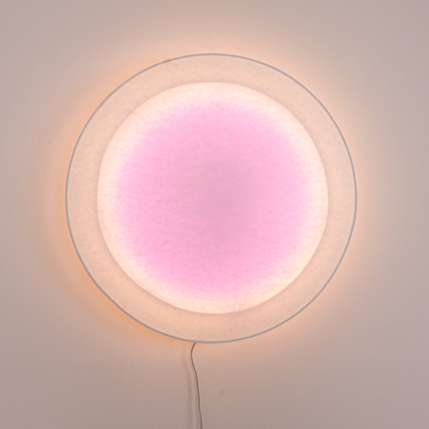 Moderne eenvoudige plug-in ronde wandlamp HL949
