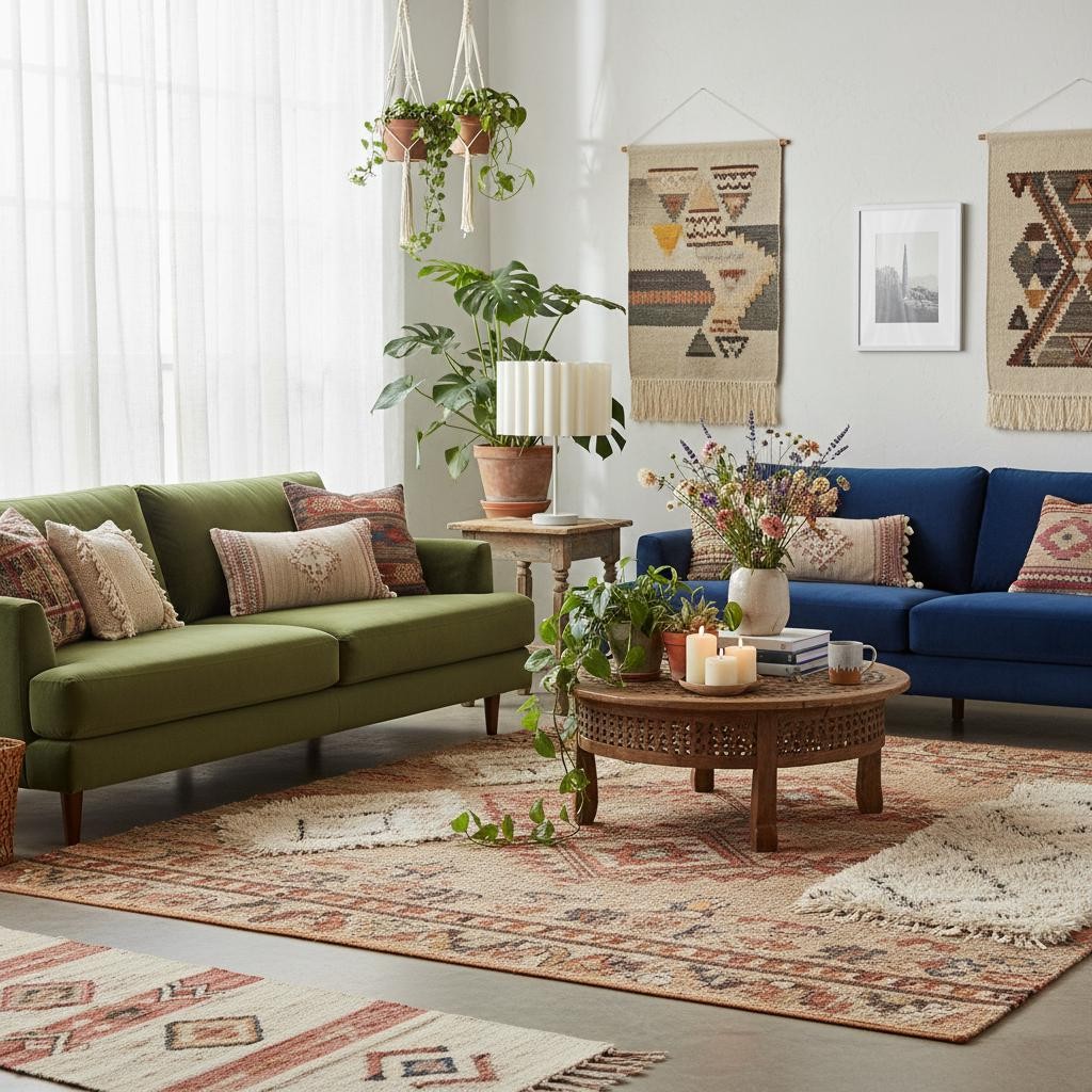 Velura tafellamp - Beige linnen kap in lichtbeige HL2269