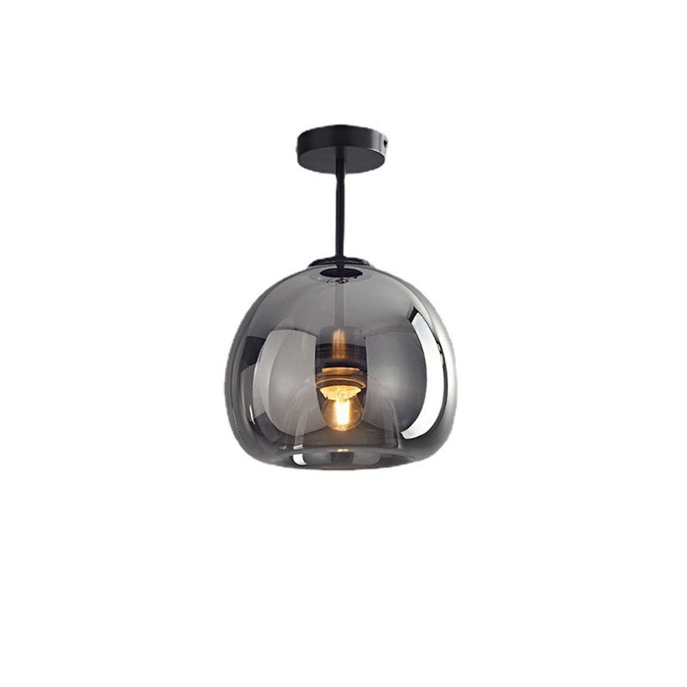 Retro Bubble Concave Glazen Plafondlamp HL847
