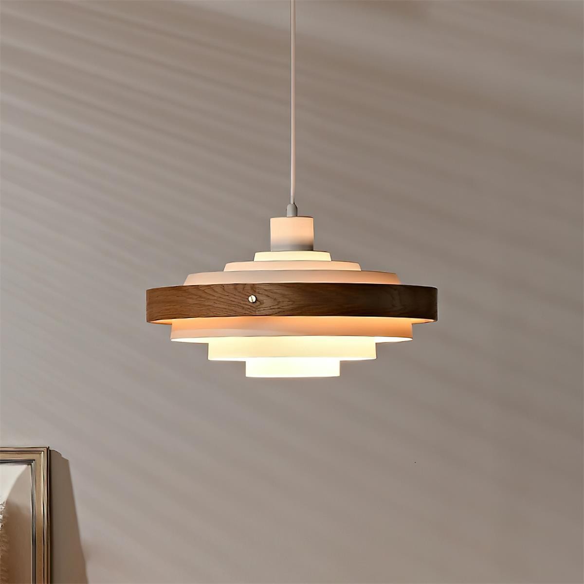Nordic Multi-Tiered Drum Shade Hanglamp HL412