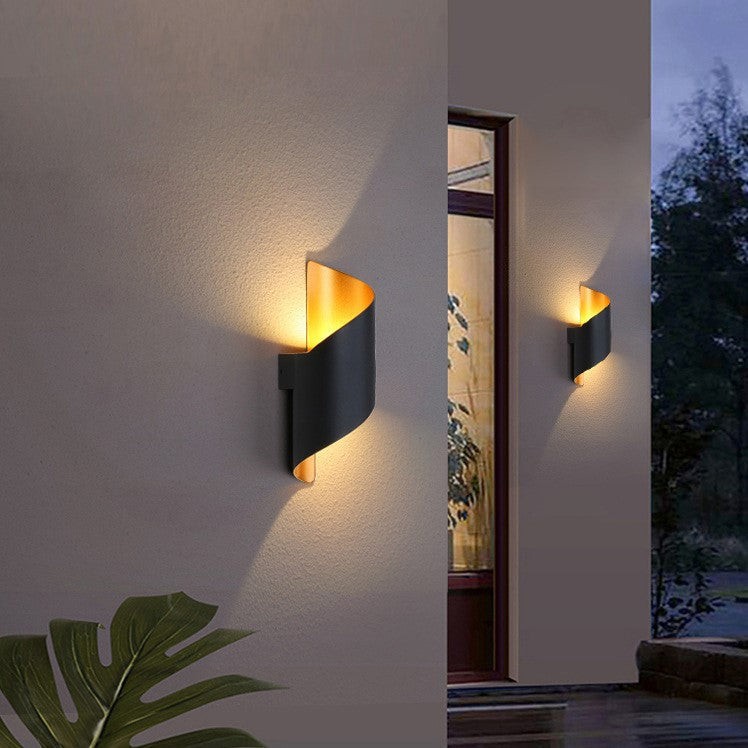 Moderne Curl Twisted LED Wandlamp HL698
