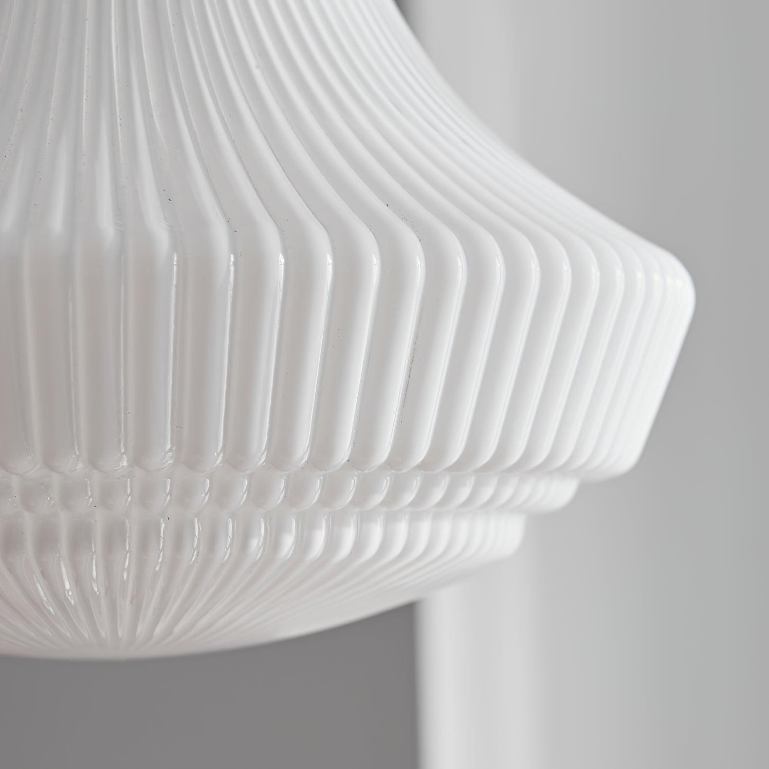 Klassieke messing albasten glazen hanglamp HL746