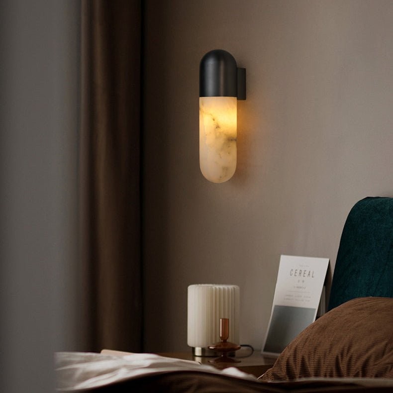 Capsule Alabaster Wandlamp HL2958