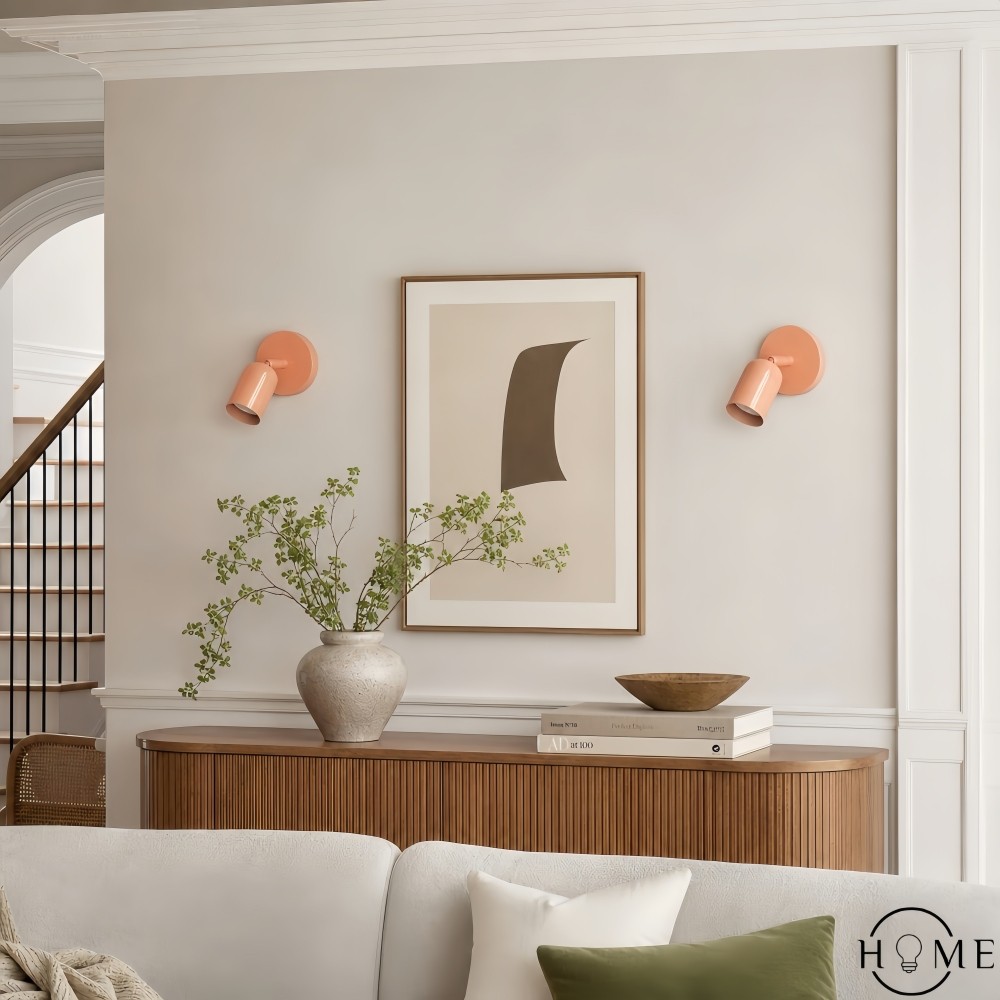 Minimalistische Bauhaus Bucket Wandlamp HL293