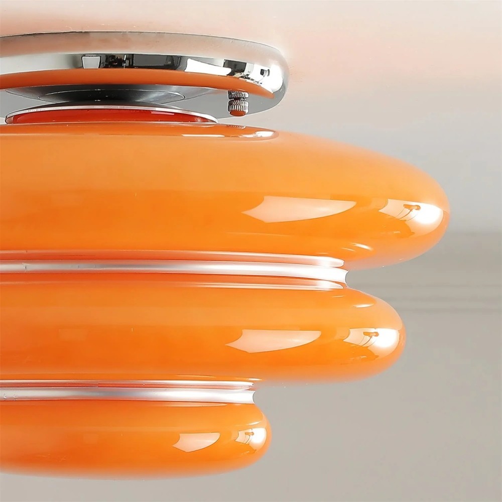 Cirren gelaagde plafondlamp – artistieke ronde plafondarmatuur voor de eetkamer HL2348
