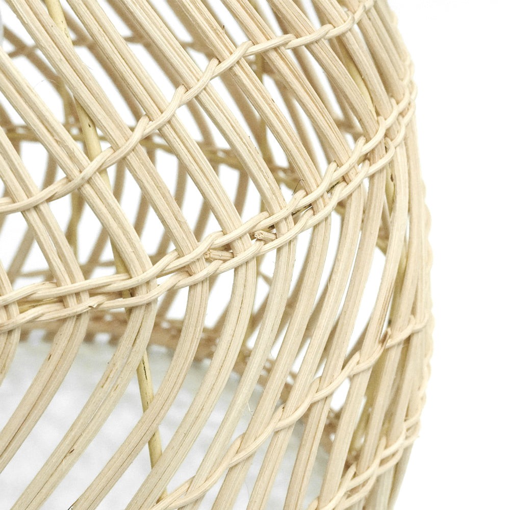Rustieke Rieten Mand Rotan Kooi Hanglamp HL161