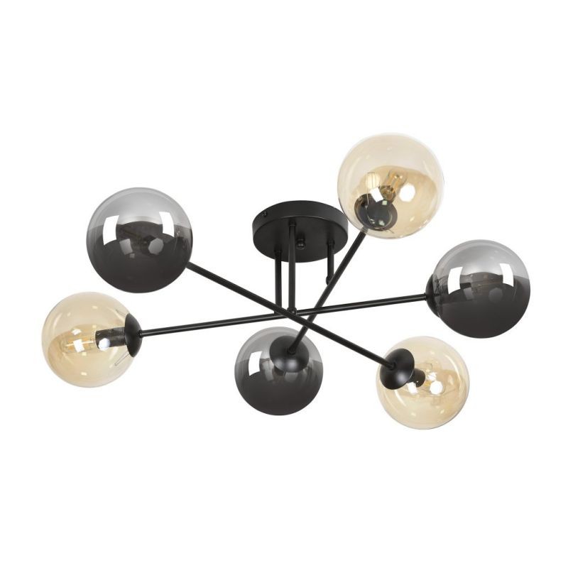 Brendi 6B Glazen Bol Plafondlamp