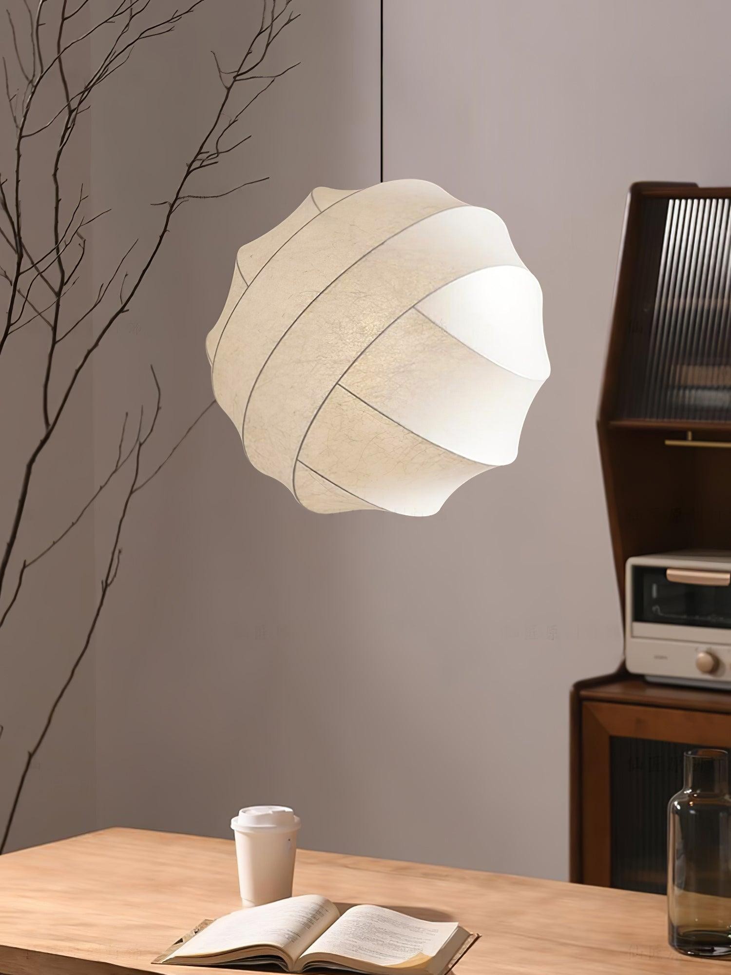 Wabi-Sabi Stijl Fiber Cocoon Hanglamp HL861