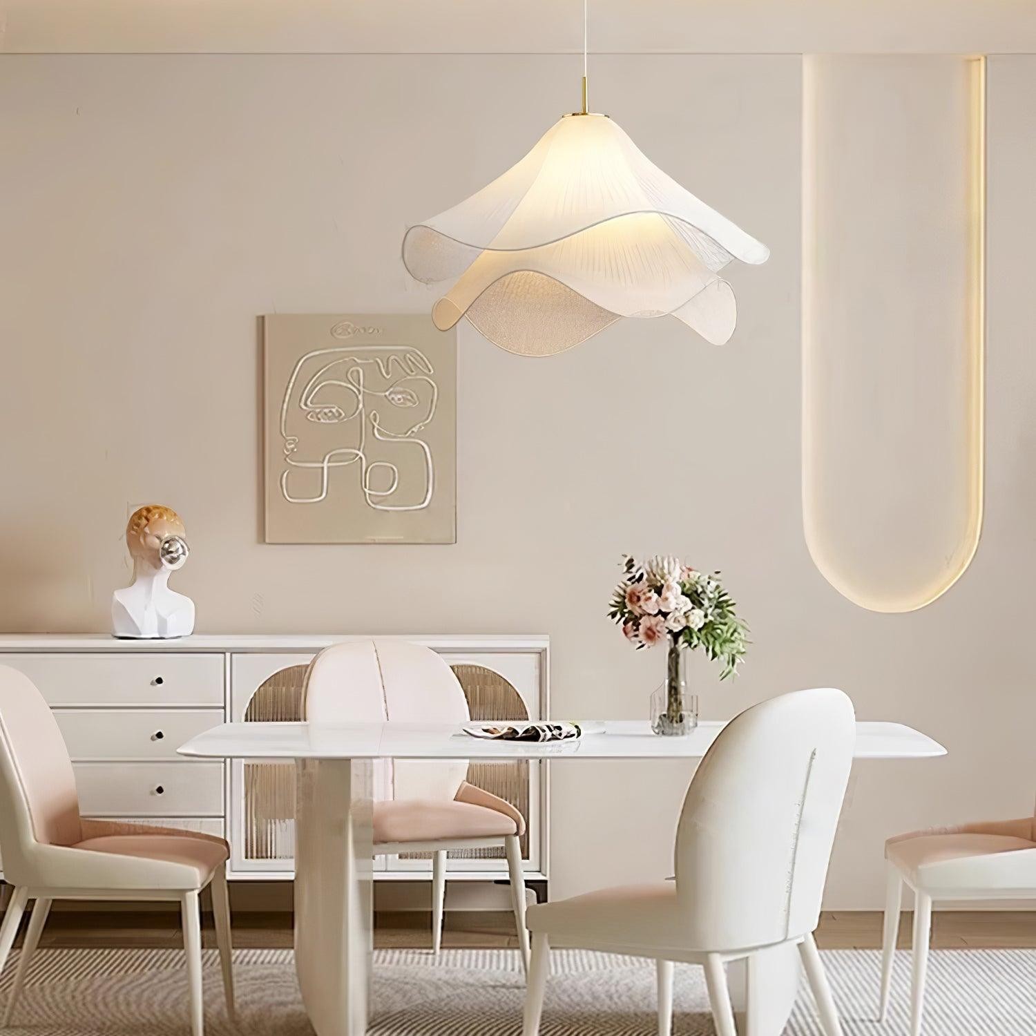 Nordic Bloom Bloemblaadjes Stoffen Hanglamp HL291