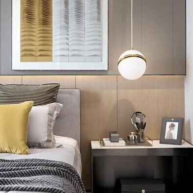 Crescent Opalen Bol Hanglamp