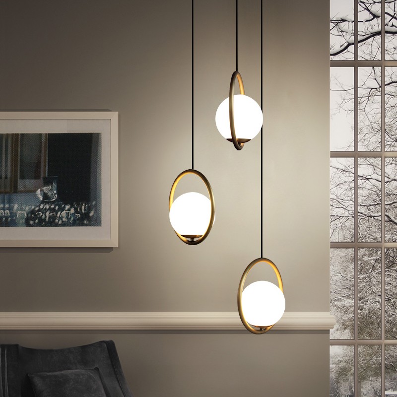 Halozen Geometrische Hanglamp Glas