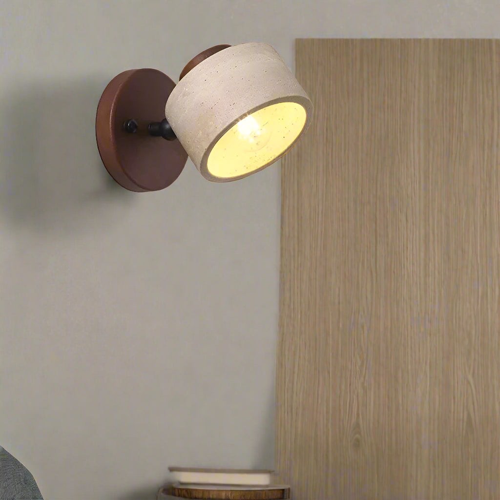 Studie Lezen Minimalistische Travertijn Stenen Wandlamp HL1269