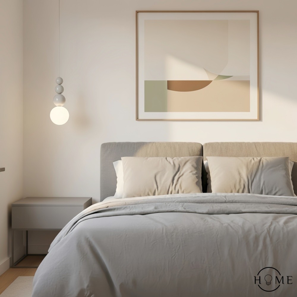 Nordic stijl bolvormige veelkleurige hanglamp HL933