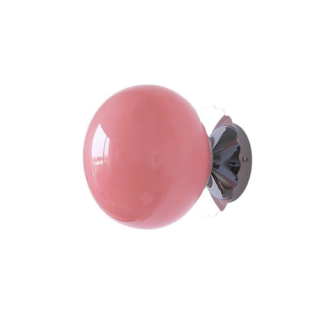 Middeleeuwse Bauhaus Glazen Bal Wandlamp HL290