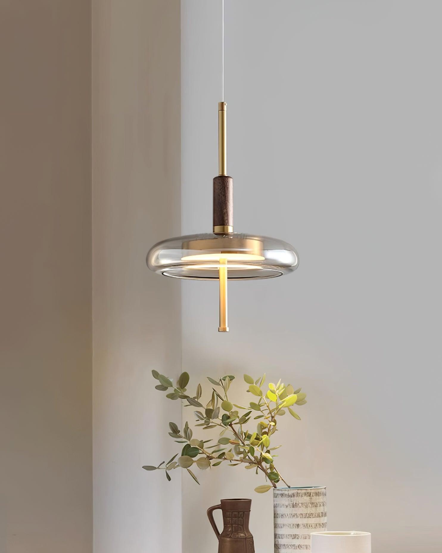 Nordic creatieve glazen hanglamp HL791