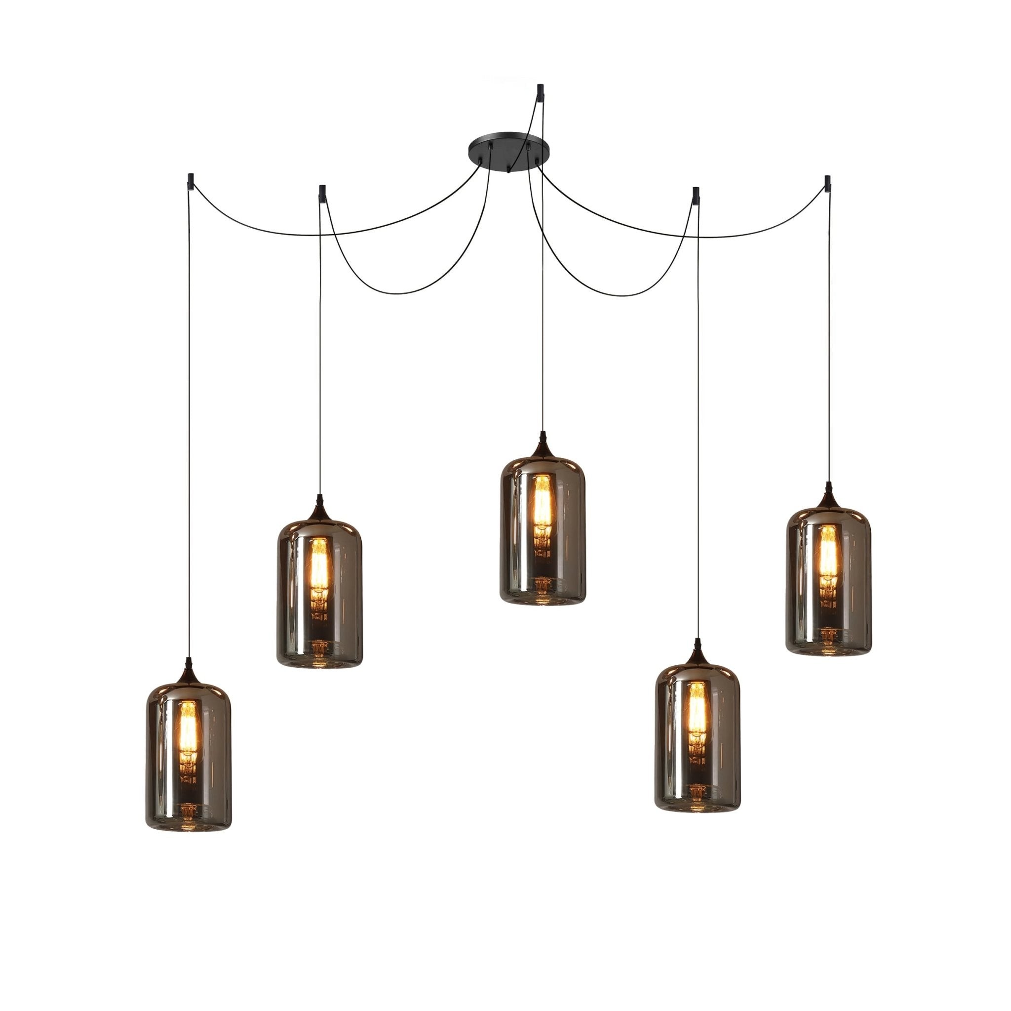 Flesvormige hanglamp HL2916