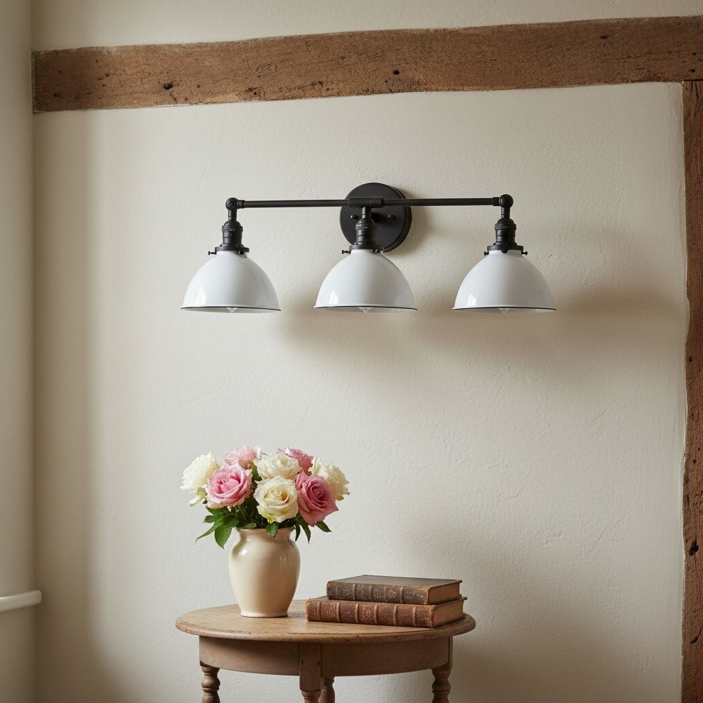 Conique Metalen Industriële Badkamerlamp - Moderne Badkamerverlichtingsarmatuur HL1697