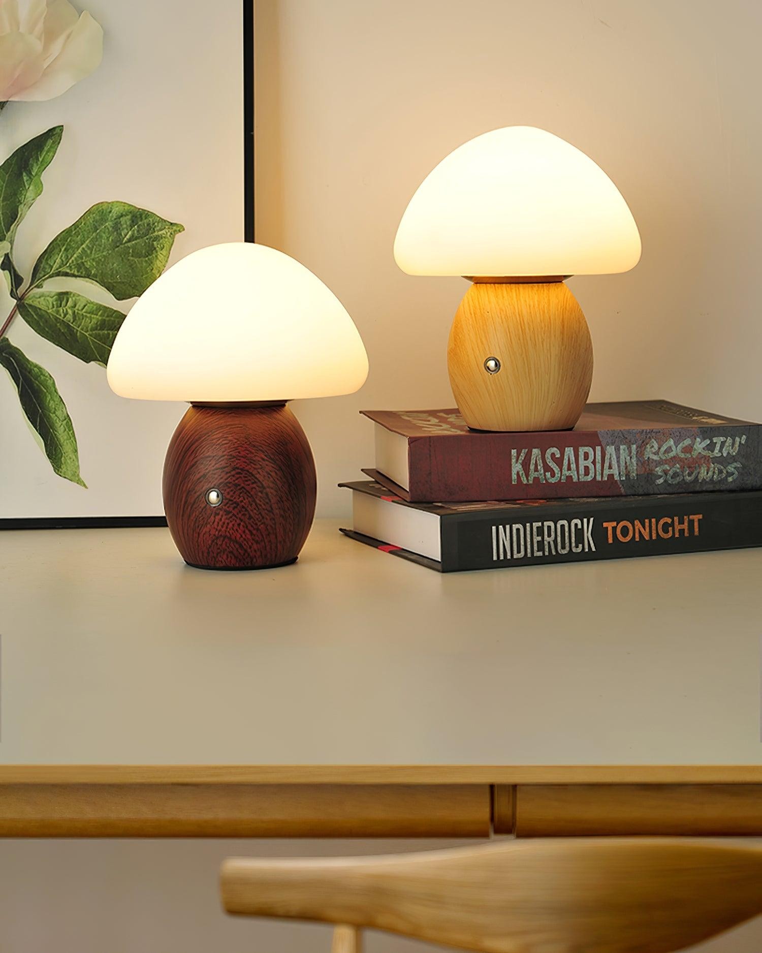 LED Mushroom Touch Lamp Dimbare Tafellamp HL678