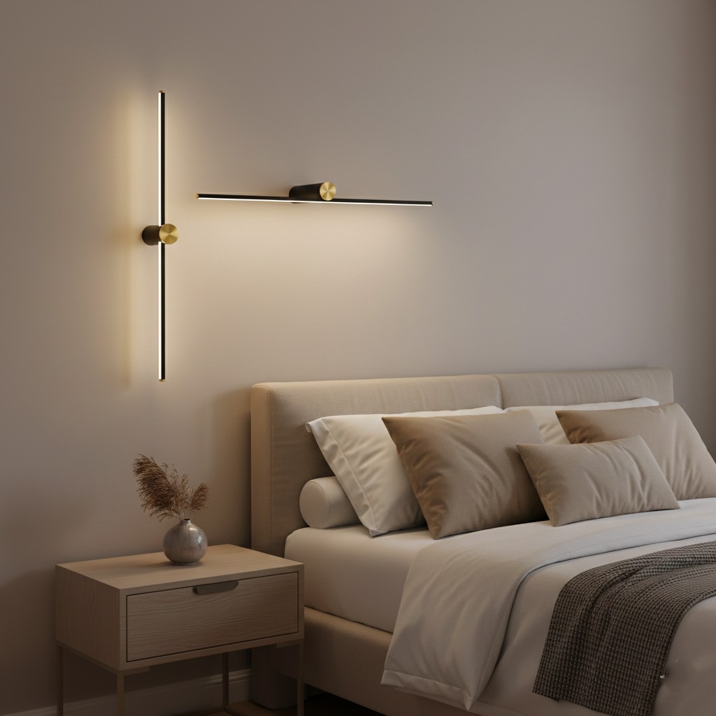 Leigh Brilliance moderne metalen wandlamp HL3348