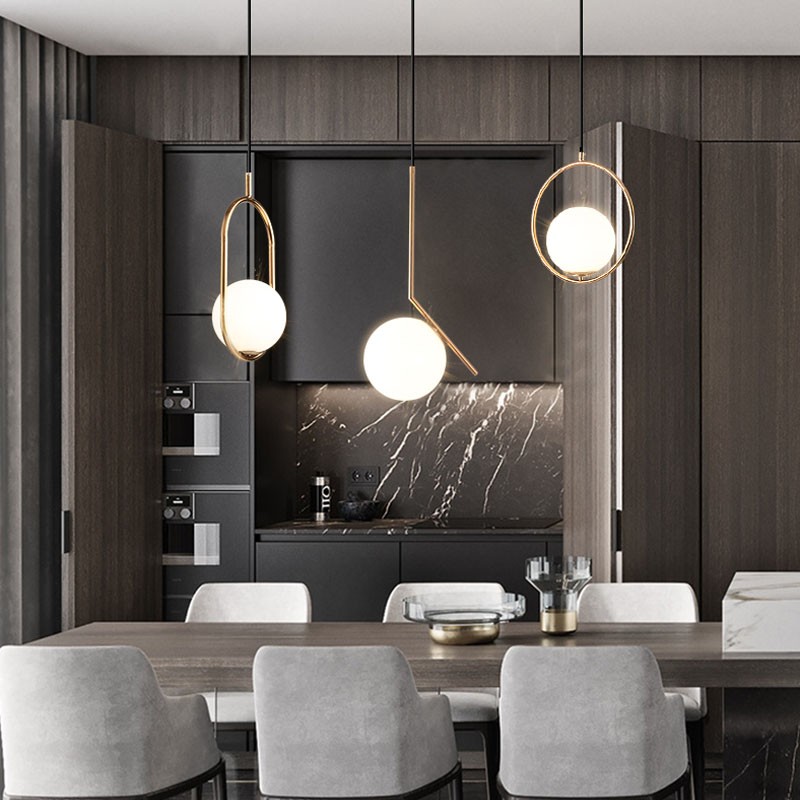 Halozen Geometrische Hanglamp Glas