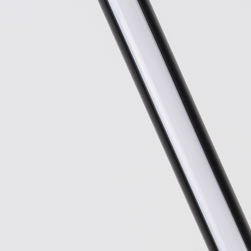 Moderne Industriële Zwarte Lineaire LED Binnen Wandlampen HL182
