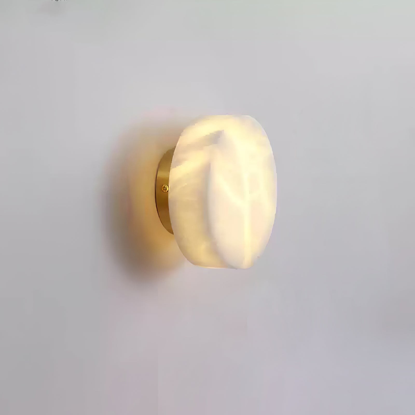 Cilindrische albasten wandlamp HL2952