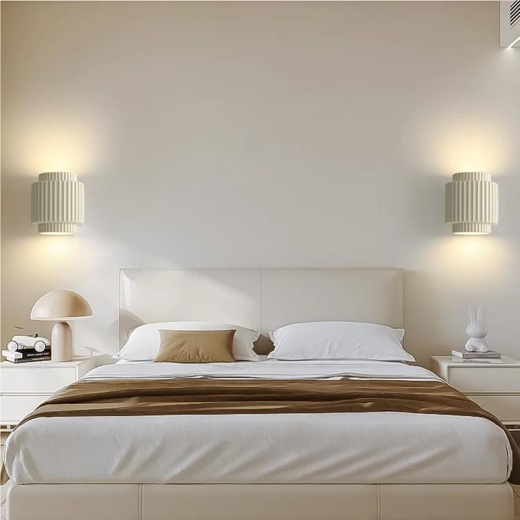 Cilinder hars semi inbouw wandlamp HL226
