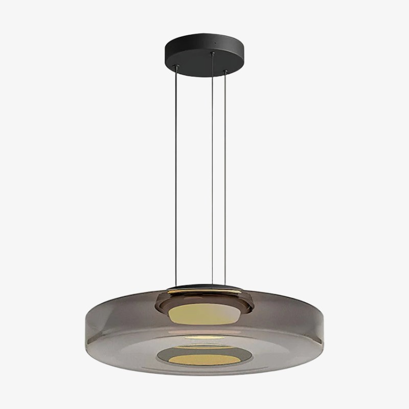 Nora Glazen Schijf Hanglamp - Scandinavische Hanglamp voor Woonkamers en Keukens HL1929