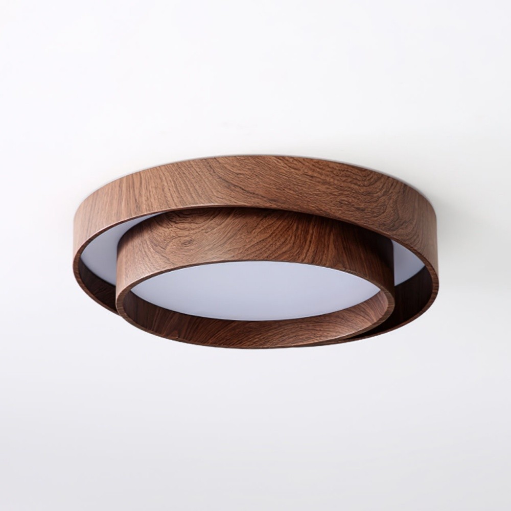 Dubbele Ronde Schijf Melody Plafondlamp HL265