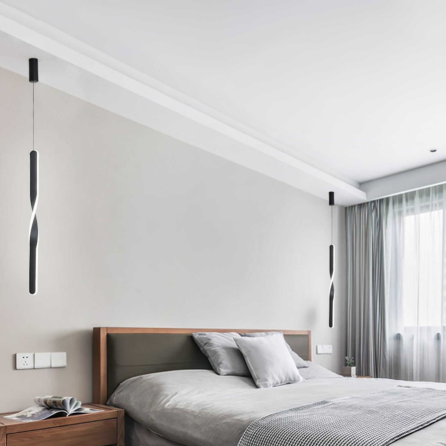 Nordic lineaire lange hanglamp HL729