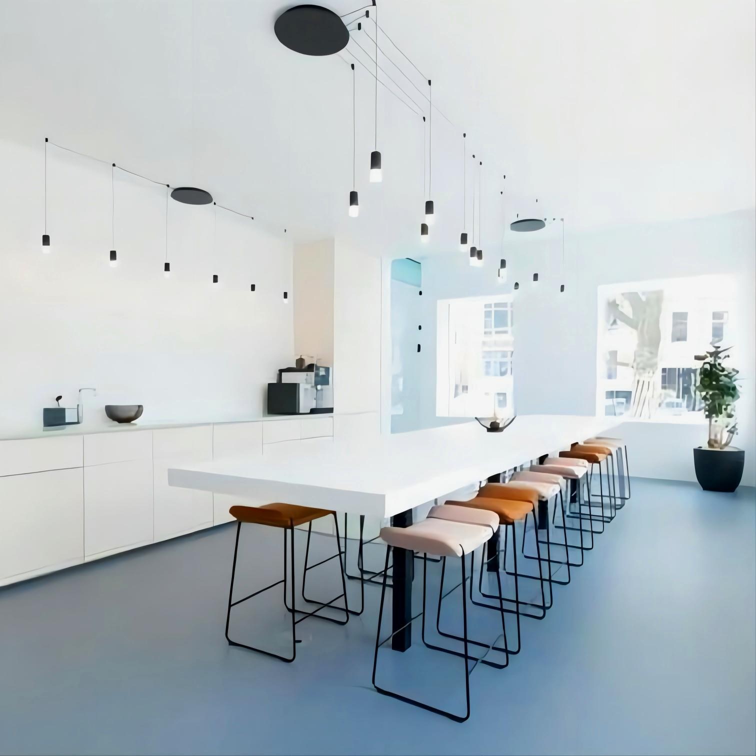 Wireflow Free Form Linear Led Hanglamp