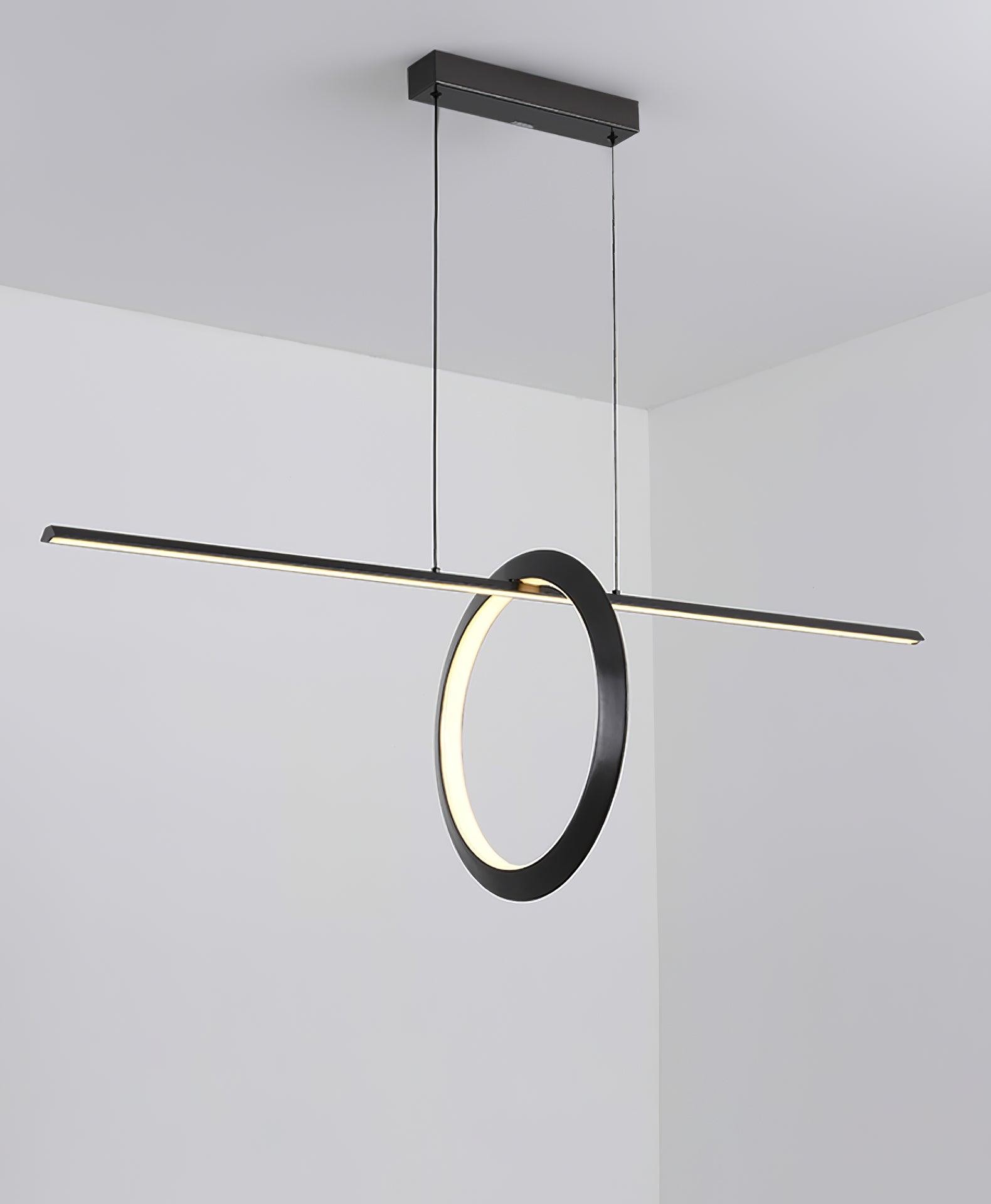 Minimalistische high-end geometrische lijn hanglamp HL557