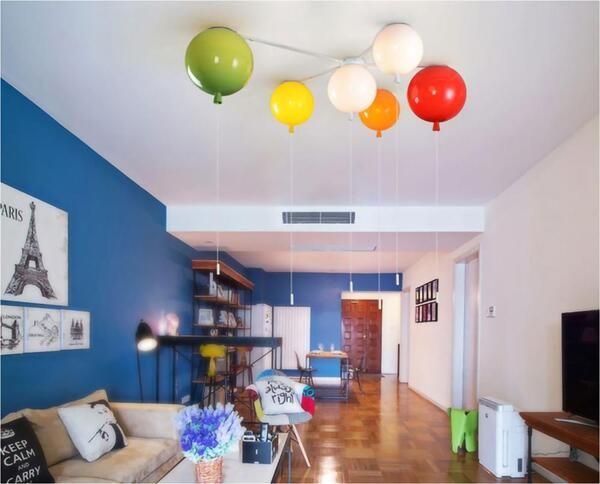 Kleurrijk MEMORY Balloon Plafondlamp