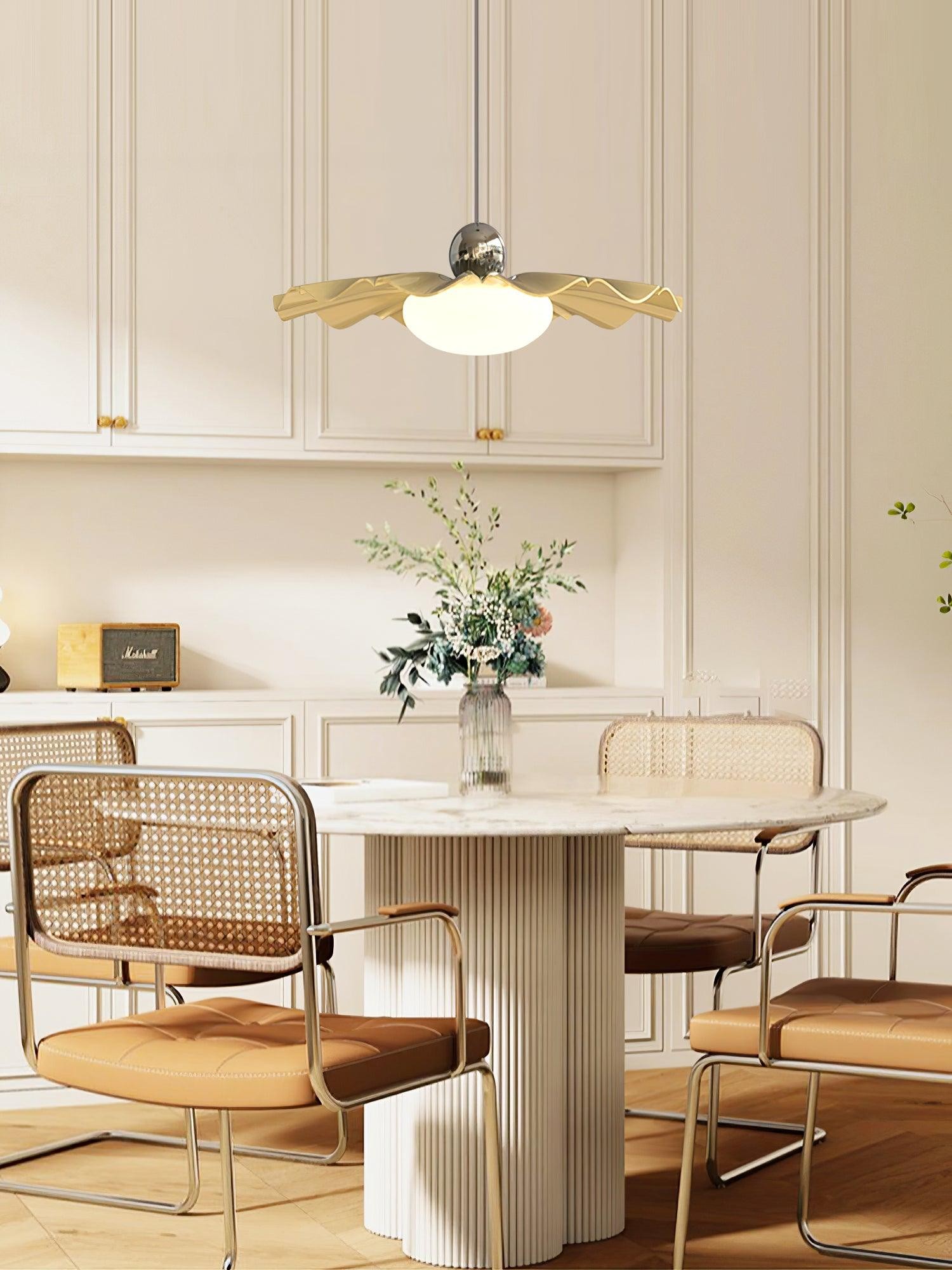 Hanglamp met bloeiende bloemmotief HL2907