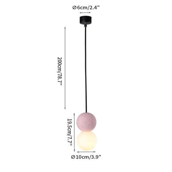 Origo Cement Bol Lamp