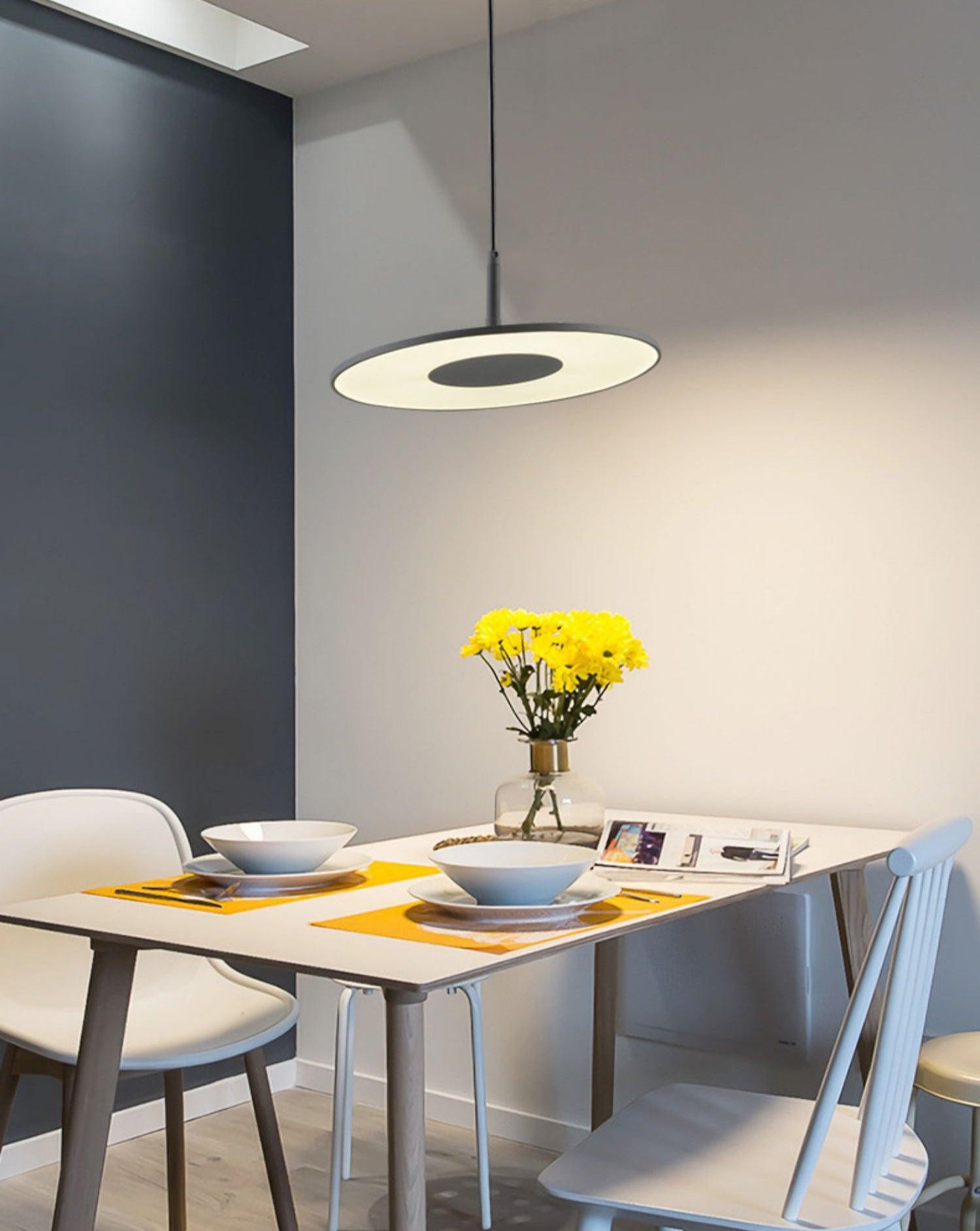 Ronde schijf hanglamp HL492