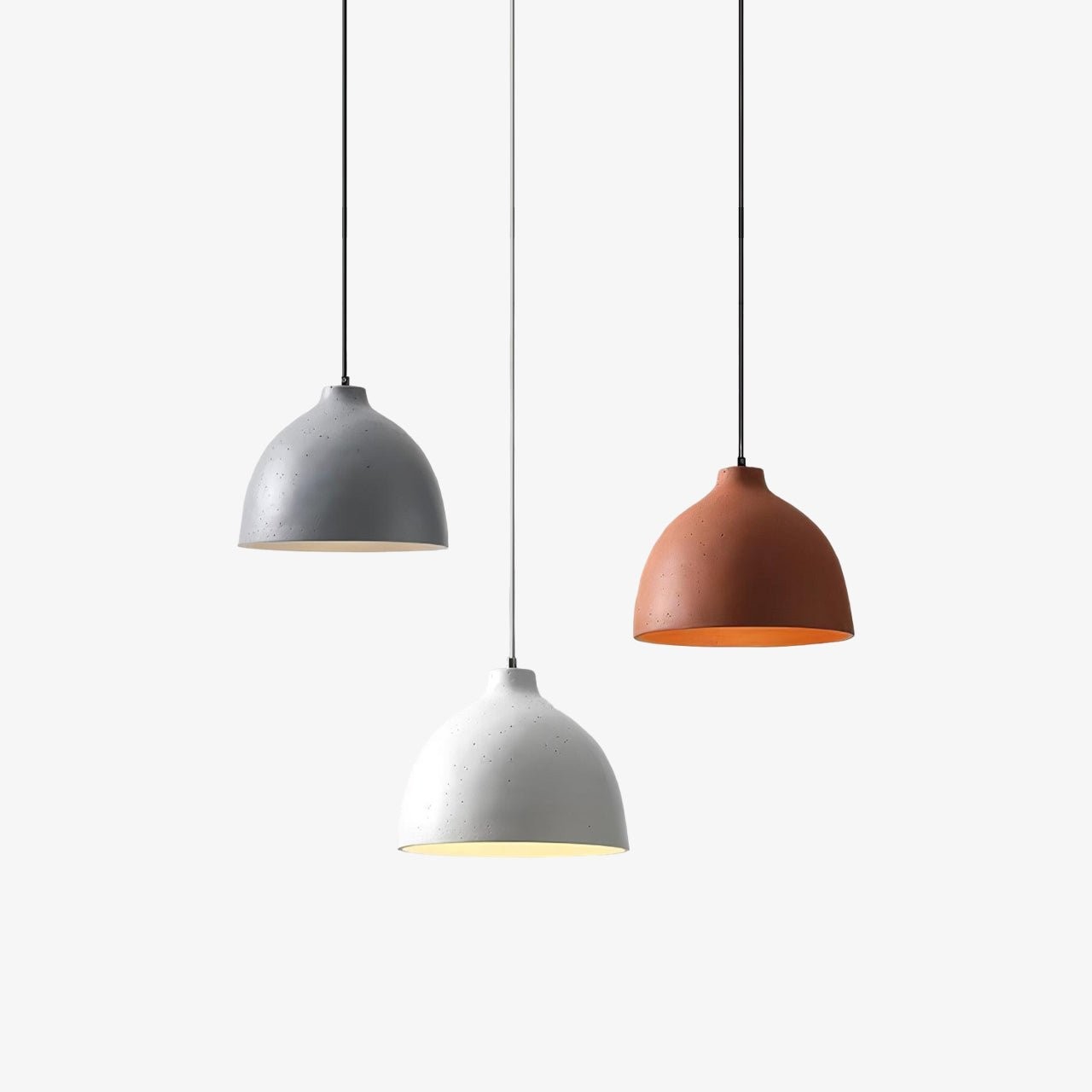 Moderne minimalistische industriële harskom LED hanglamp HL788